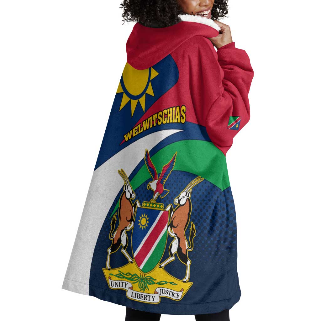 Namibia Rugby Wearable Blanket Hoodie - Welwitschias Go World Cup LT01