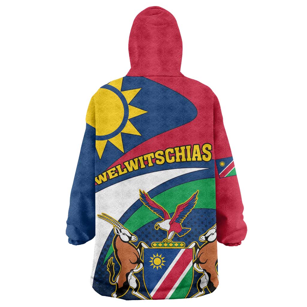 Namibia Rugby Wearable Blanket Hoodie - Welwitschias Go World Cup LT01
