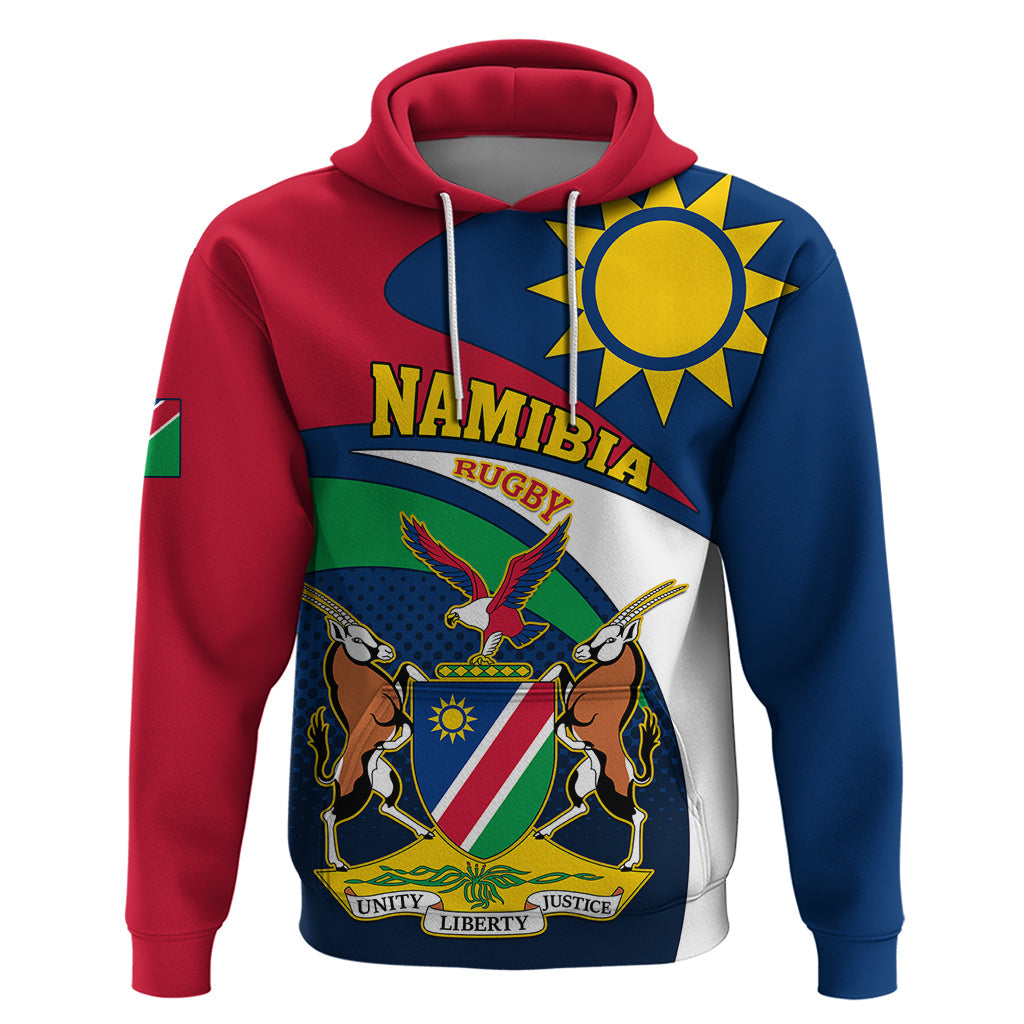 Custom Namibia Rugby Hoodie Welwitschias Go 2023 World Cup LT01