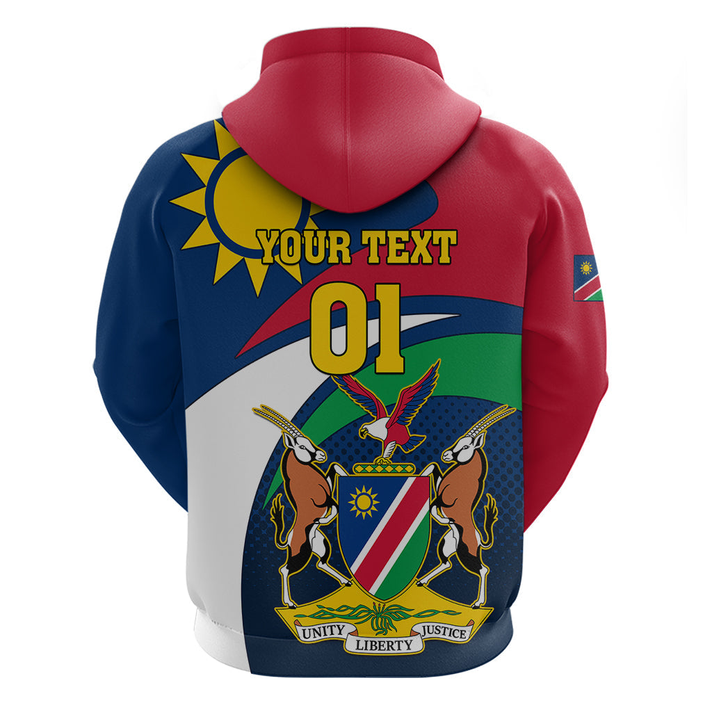 Custom Namibia Rugby Hoodie Welwitschias Go 2023 World Cup LT01