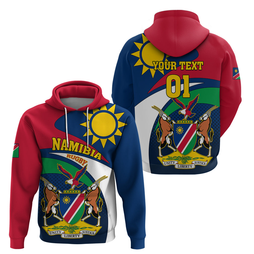 Custom Namibia Rugby Hoodie Welwitschias Go 2023 World Cup LT01