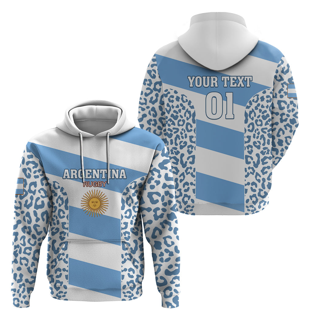 Custom Argentina Rugby Hoodie Los Pumas Go 2023 World Cup LT01