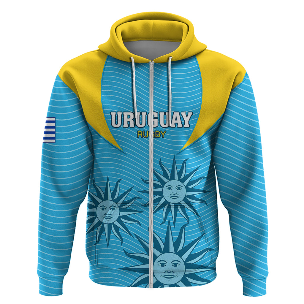 Custom Uruguay Rugby Hoodie Los Teros Go 2023 World Cup LT01