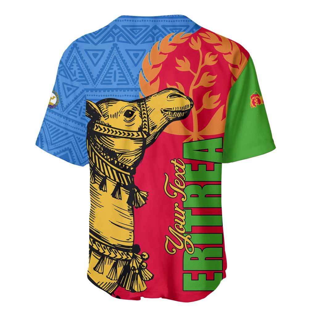 Eritrea Independence Day 2024 Baseball Jersey Eritrean Camel African Pattern LT01