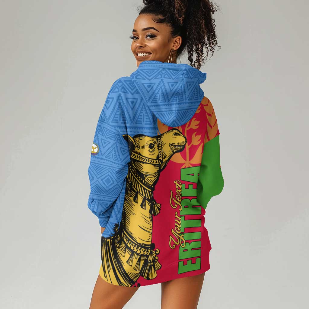 Eritrea Independence Day 2024 Hoodie Dress Eritrean Camel African Pattern LT01