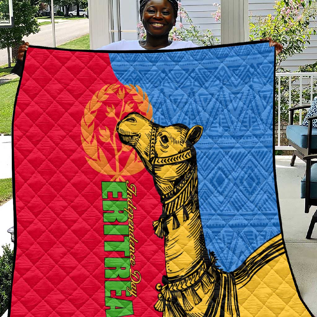 Eritrea Independence Day 2024 Quilt Eritrean Camel African Pattern LT01
