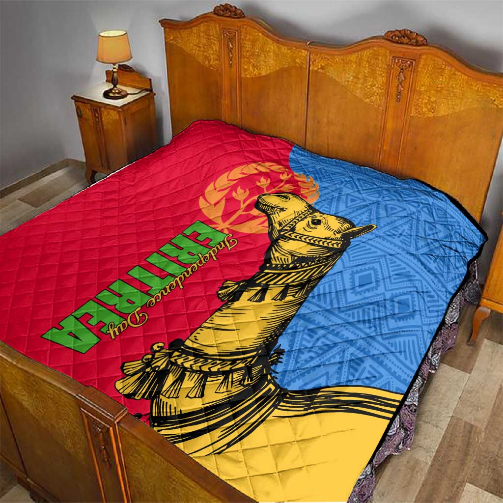 Eritrea Independence Day 2024 Quilt Eritrean Camel African Pattern LT01