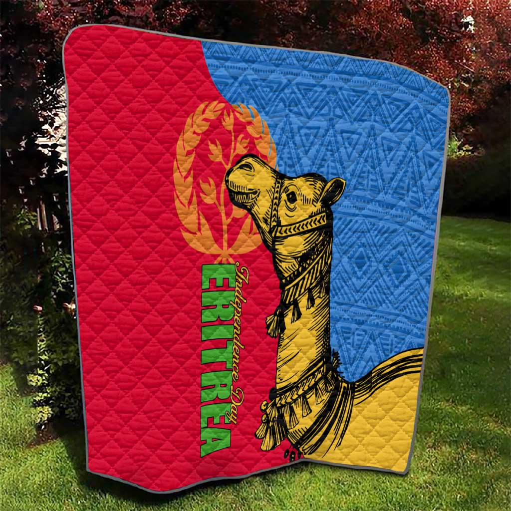Eritrea Independence Day 2024 Quilt Eritrean Camel African Pattern LT01