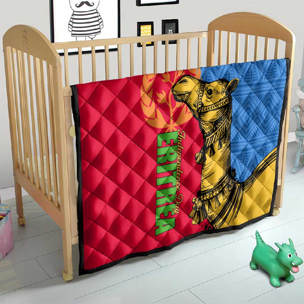 Eritrea Independence Day 2024 Quilt Eritrean Camel African Pattern LT01
