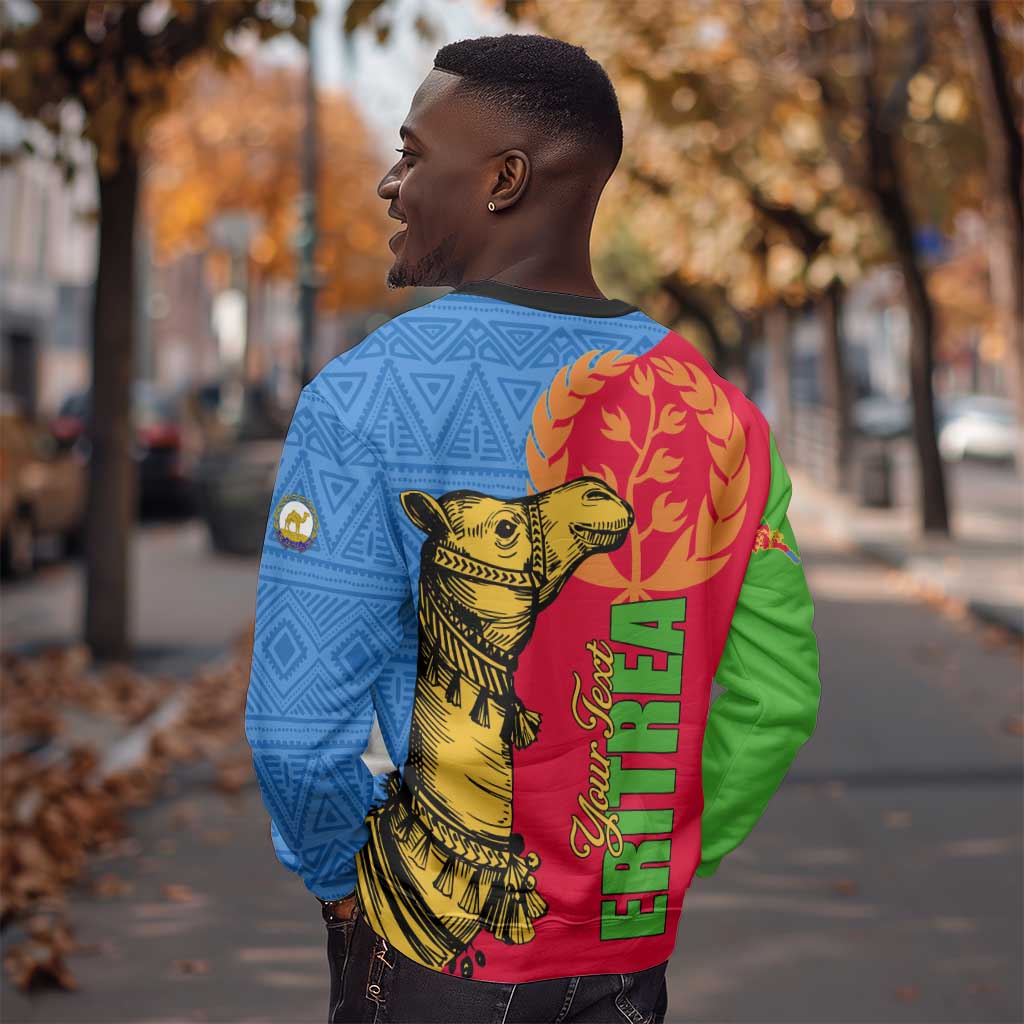 Eritrea Independence Day 2024 Sweatshirt Eritrean Camel African Pattern LT01