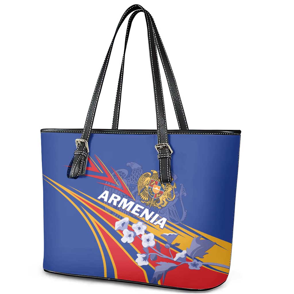 Armenia Leather Tote Bag Mek Azg Mek Mshakouyt LT01