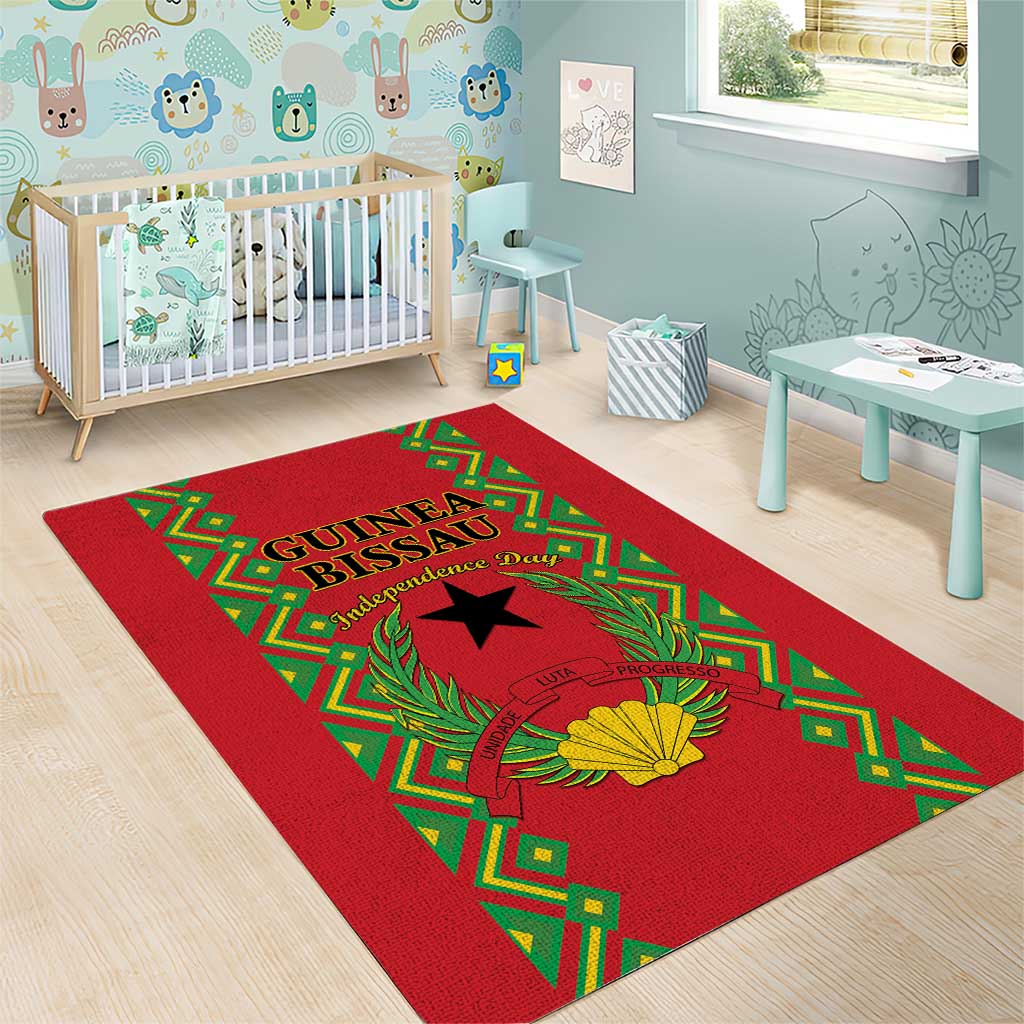 Guinea-Bissau Area Rug Unidade Luta Progresso LT01