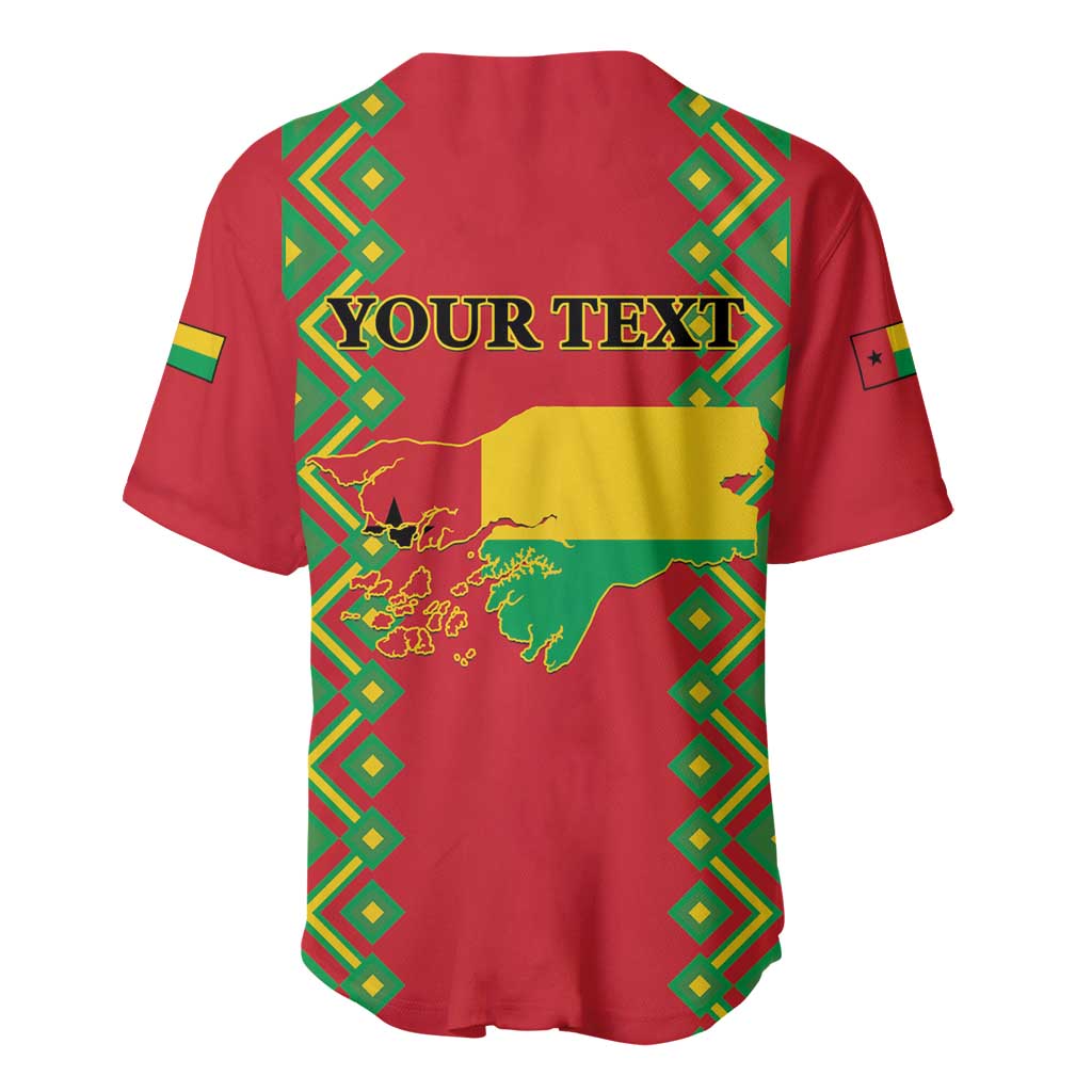 Guinea-Bissau Baseball Jersey Unidade Luta Progresso LT01