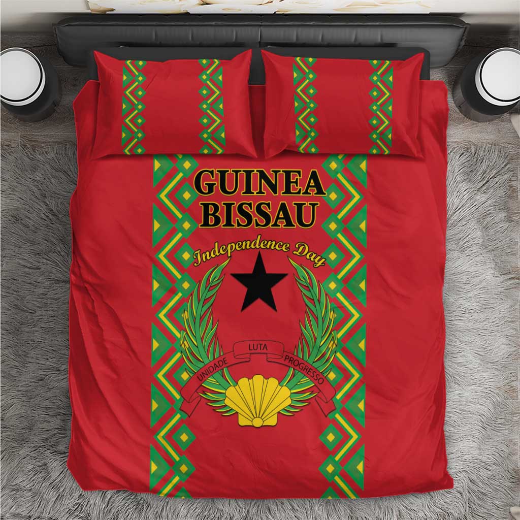 Guinea-Bissau Bedding Set Unidade Luta Progresso LT01