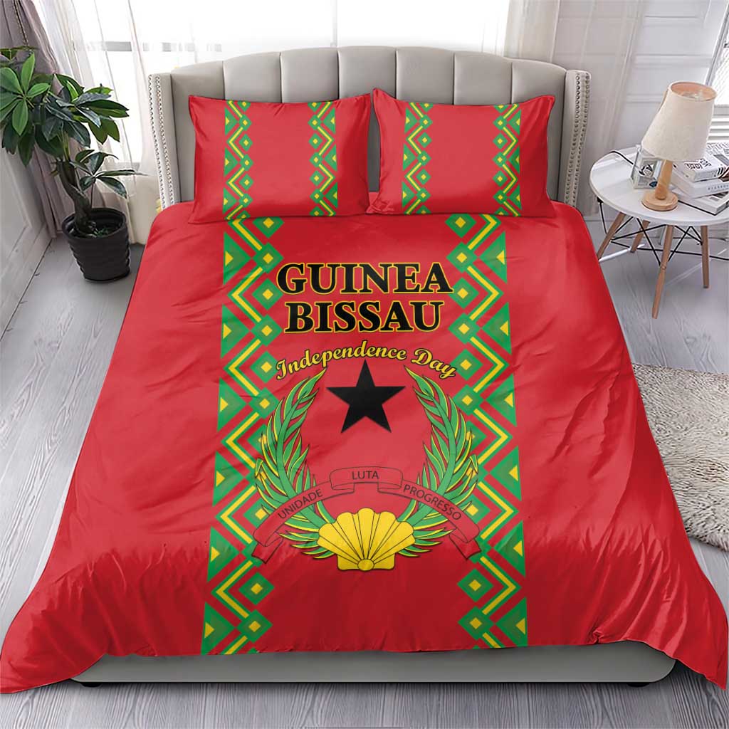 Guinea-Bissau Bedding Set Unidade Luta Progresso LT01