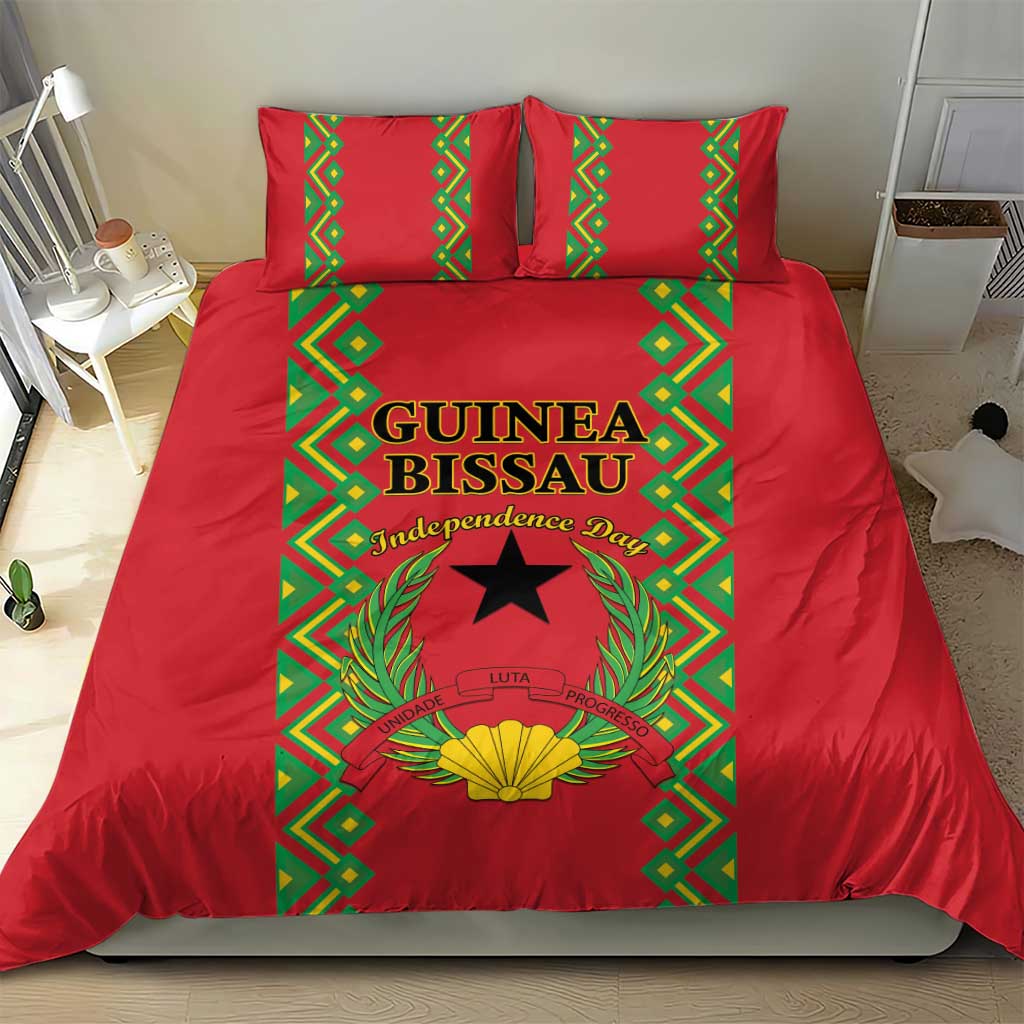 Guinea-Bissau Bedding Set Unidade Luta Progresso LT01