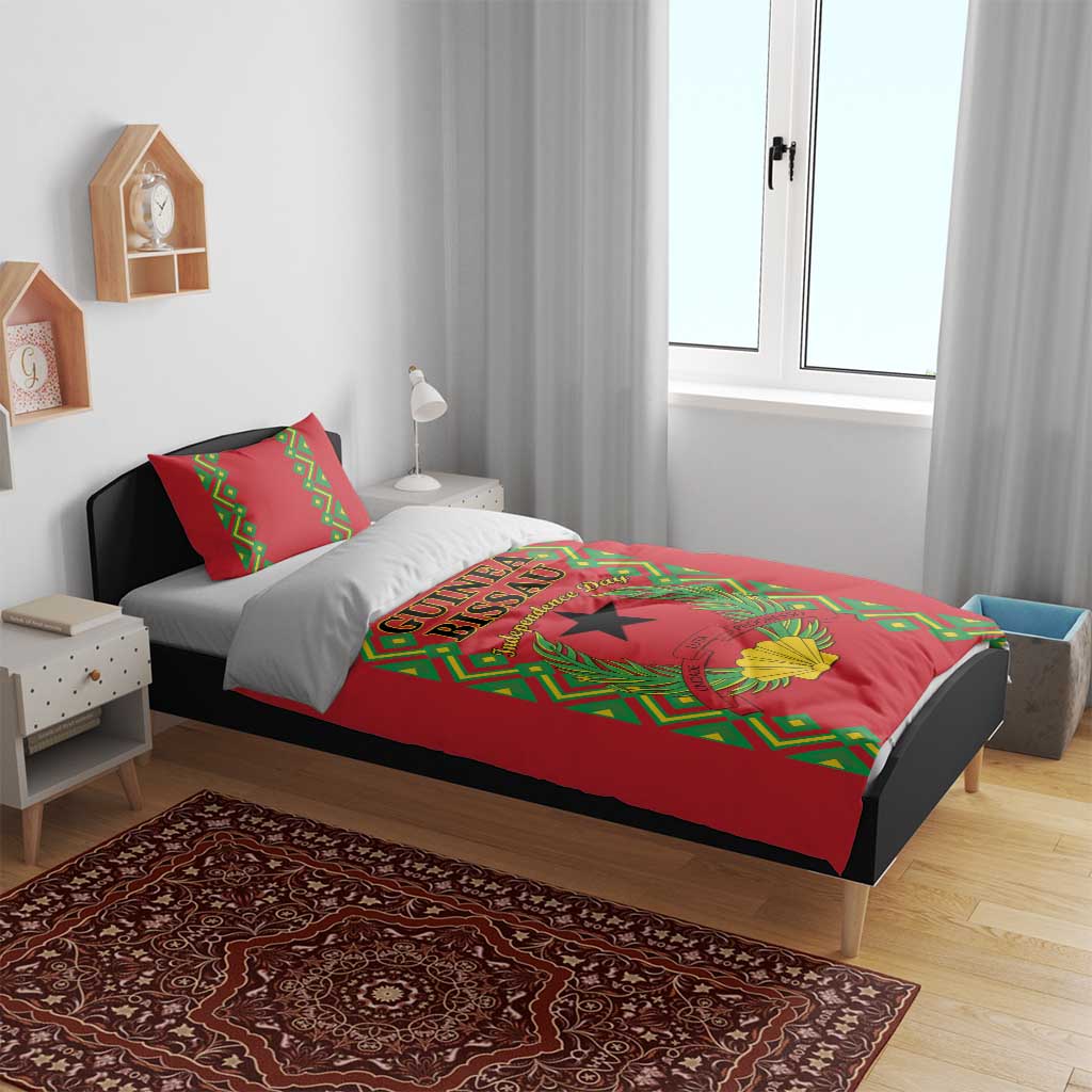 Guinea-Bissau Bedding Set Unidade Luta Progresso LT01