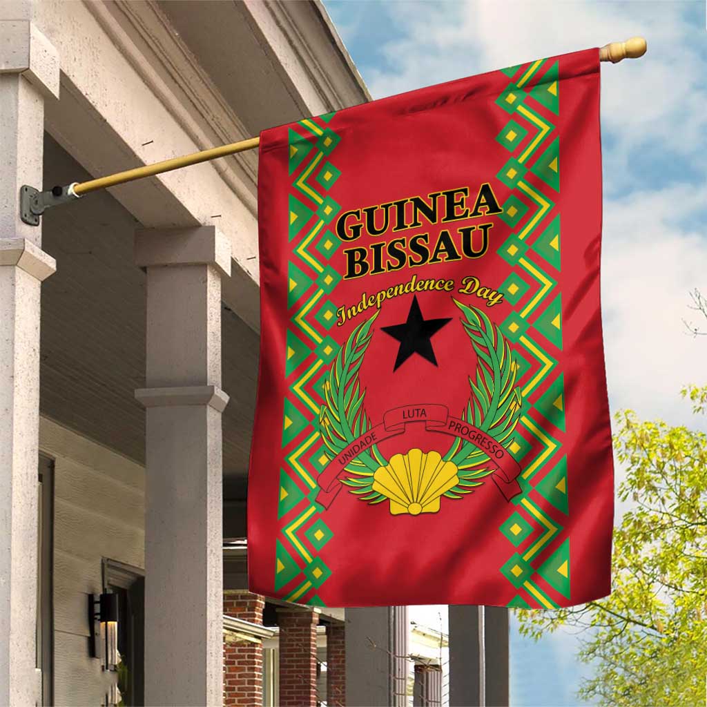 Guinea-Bissau Garden Flag Unidade Luta Progresso LT01