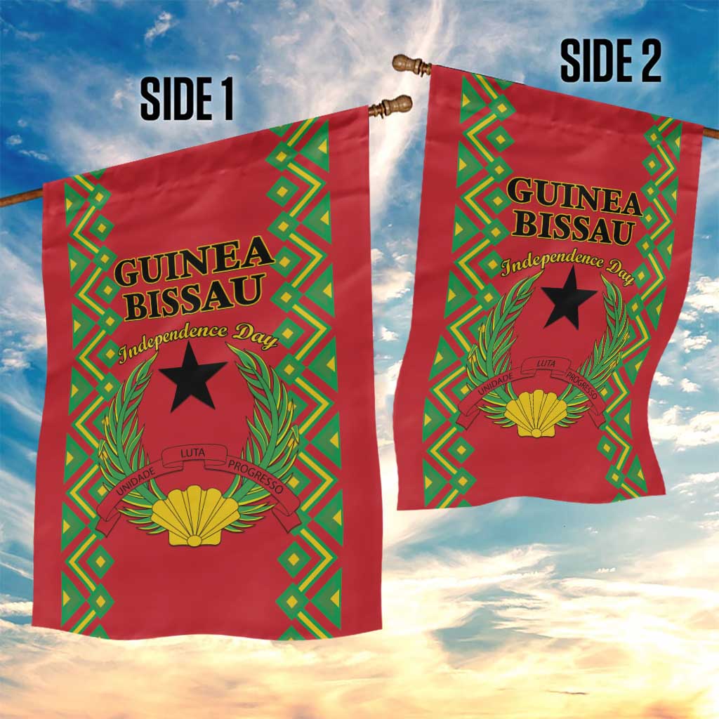 Guinea-Bissau Garden Flag Unidade Luta Progresso LT01