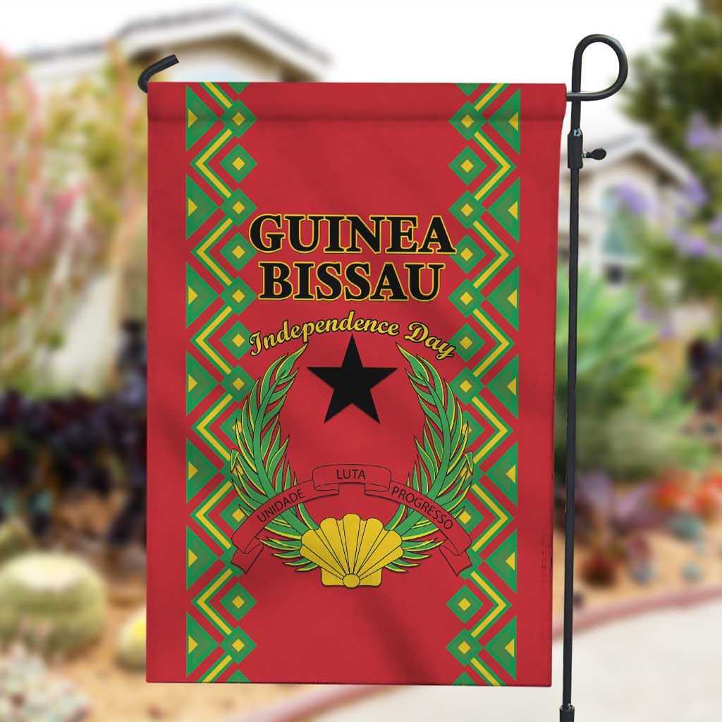 Guinea-Bissau Garden Flag Unidade Luta Progresso LT01