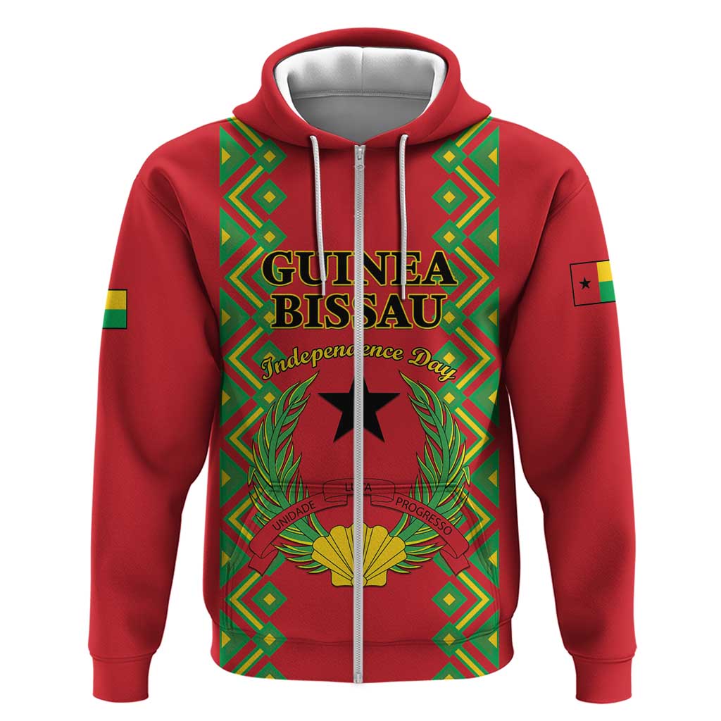 Guinea-Bissau Hoodie Unidade Luta Progresso LT01