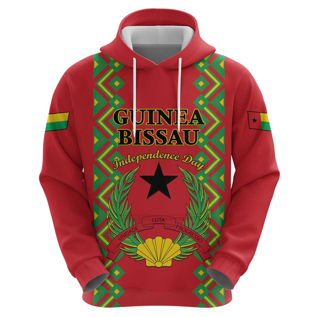 Guinea-Bissau Hoodie Unidade Luta Progresso LT01