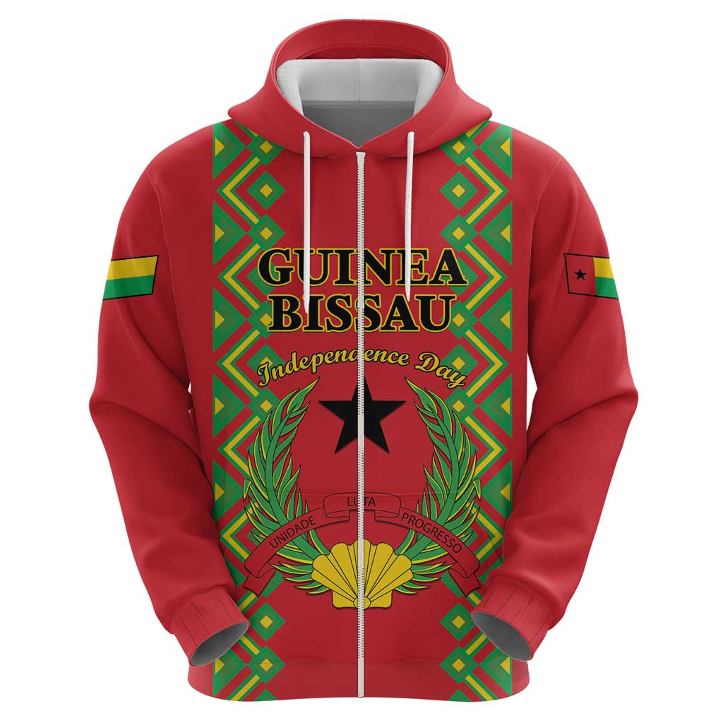 Guinea-Bissau Hoodie Unidade Luta Progresso LT01