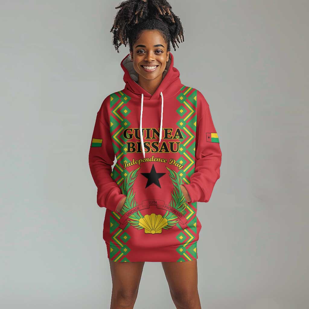 Guinea-Bissau Hoodie Dress Unidade Luta Progresso LT01