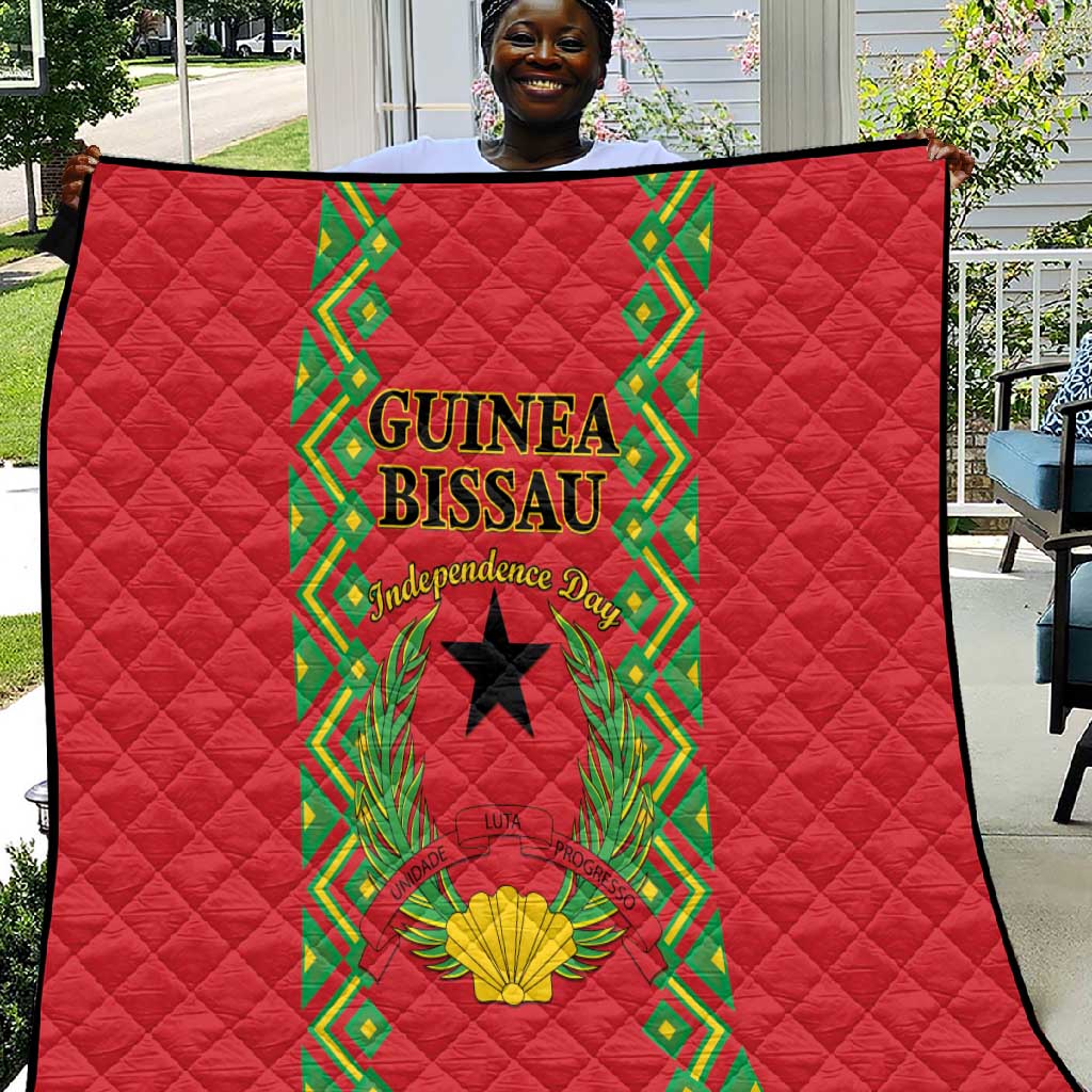 Guinea-Bissau Quilt Unidade Luta Progresso LT01