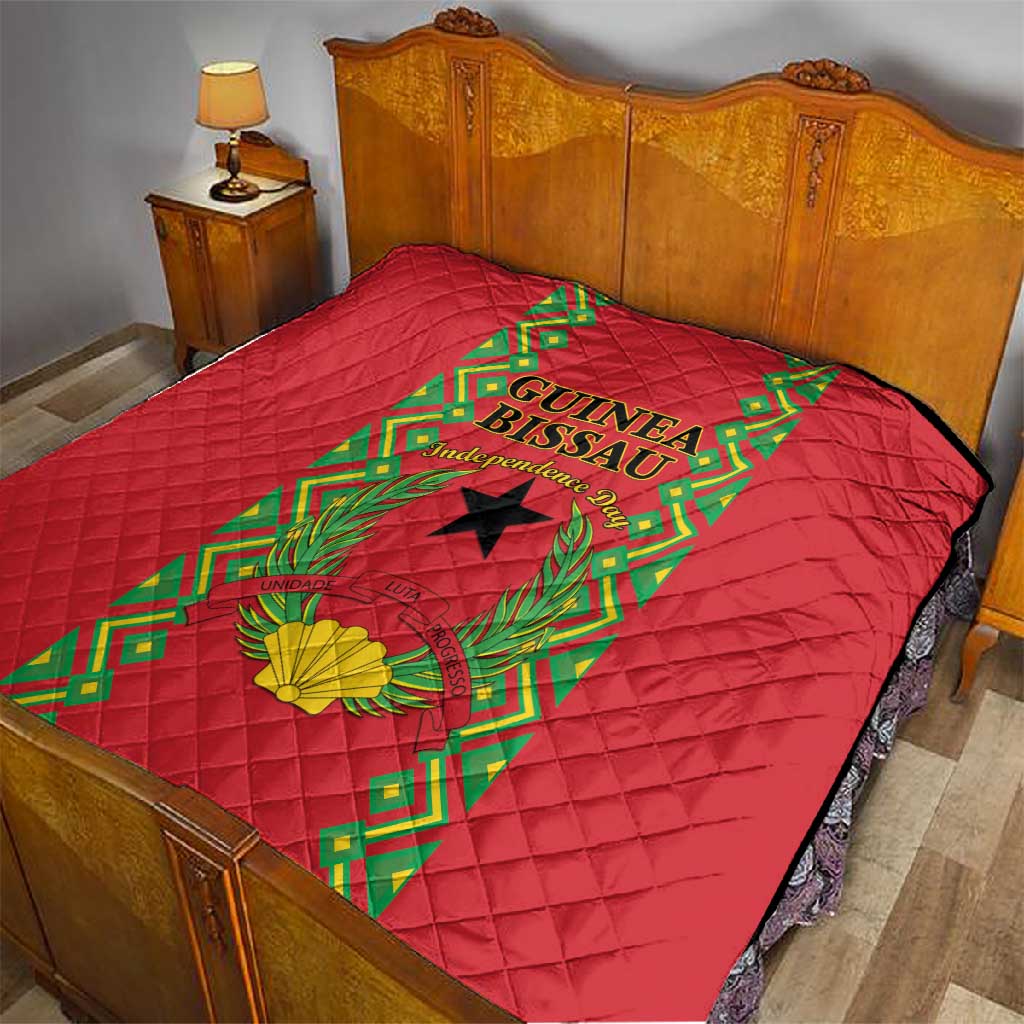 Guinea-Bissau Quilt Unidade Luta Progresso LT01