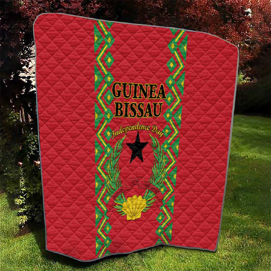 Guinea-Bissau Quilt Unidade Luta Progresso LT01