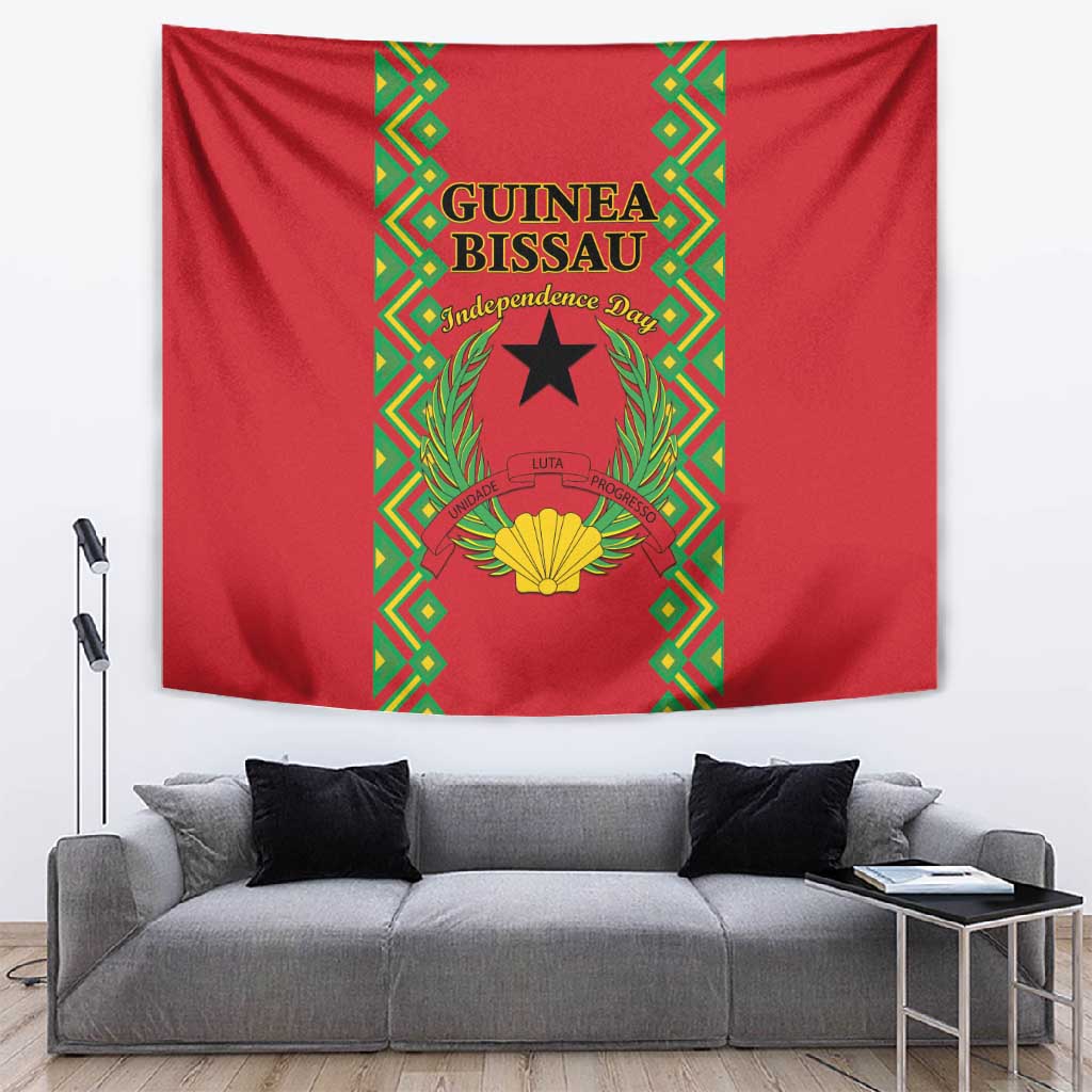 Guinea-Bissau Tapestry Unidade Luta Progresso LT01