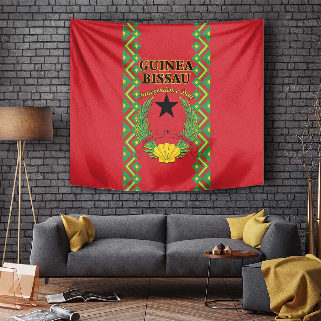 Guinea-Bissau Tapestry Unidade Luta Progresso LT01