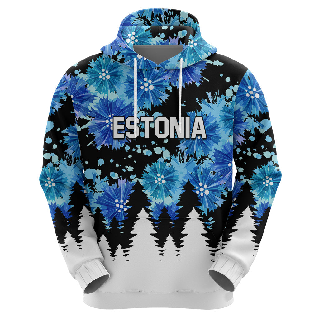 Estonia Independence Day Hoodie Cornflower Unique Style LT01