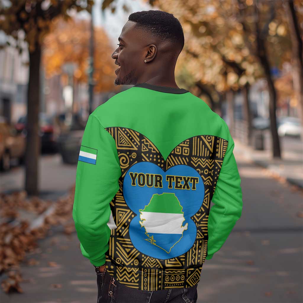 Sierra Leone Independence Day 2024 Sweatshirt Happy 63rd Anniversary African Pattern LT01