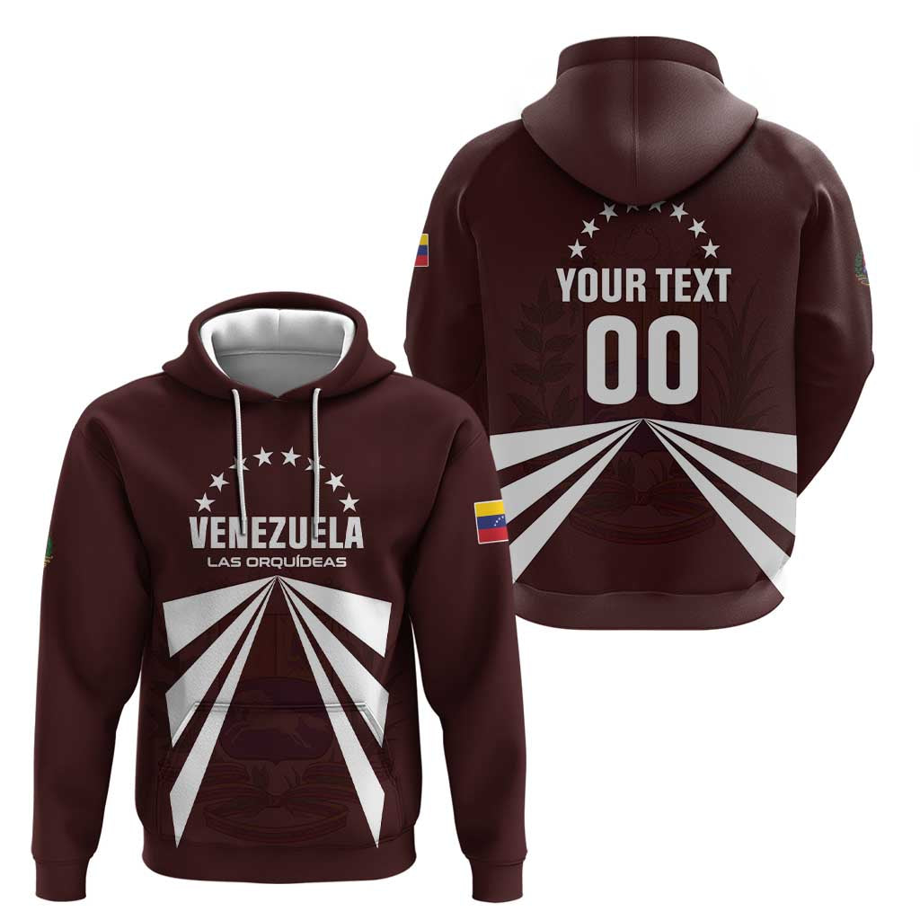 Custom Venezuela Rugby Hoodie Las Orquideas Go Champions LT01