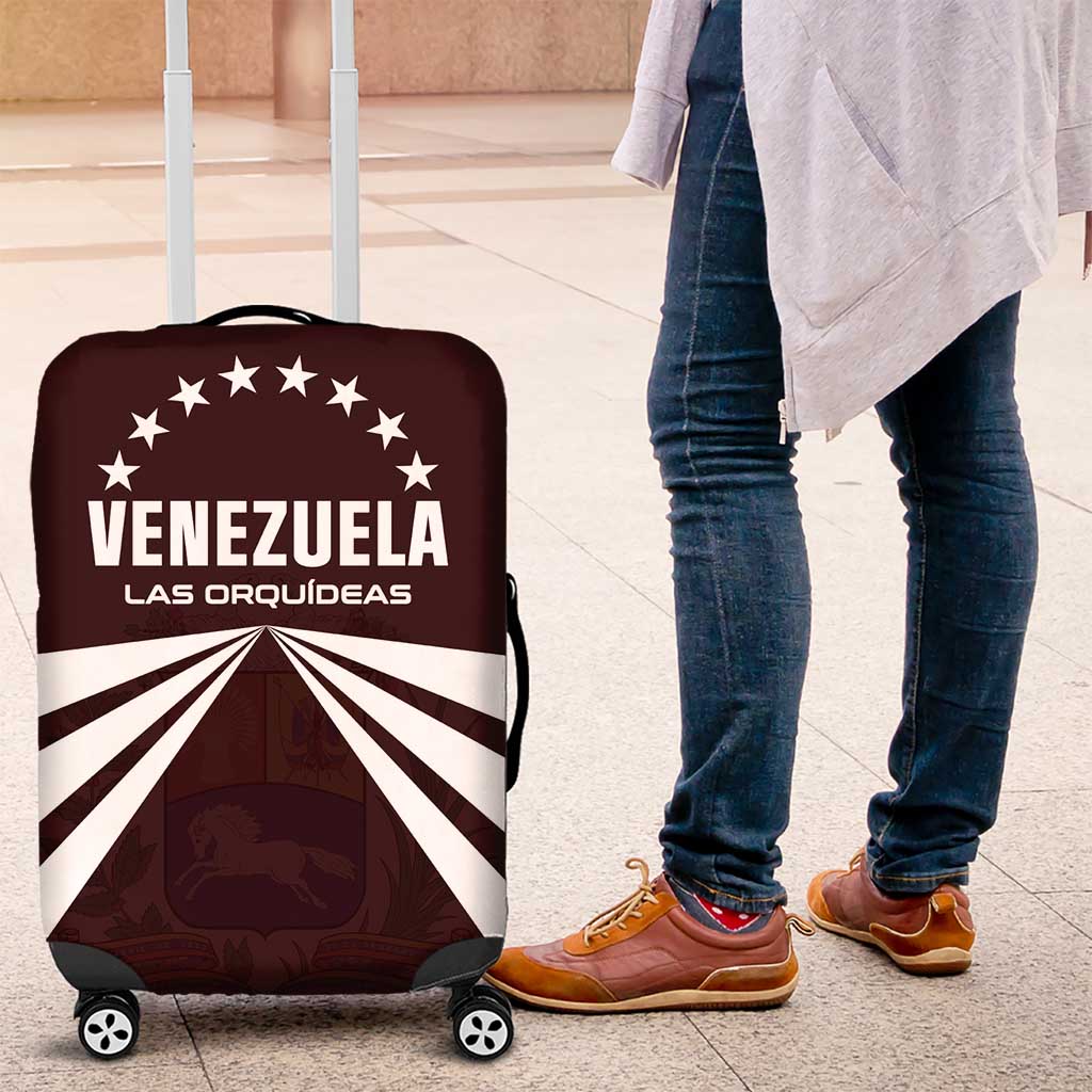 Venezuela Rugby Luggage Cover Las Orquideas Go Champions LT01