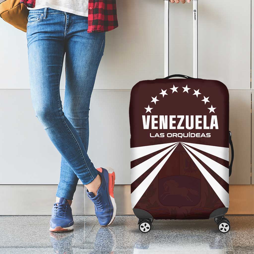 Venezuela Rugby Luggage Cover Las Orquideas Go Champions LT01