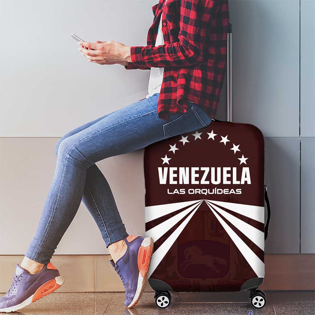 Venezuela Rugby Luggage Cover Las Orquideas Go Champions LT01