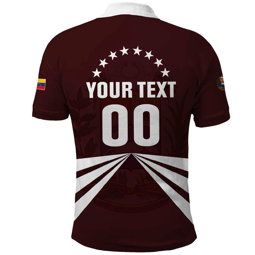 Custom Venezuela Rugby Polo Shirt Las Orquideas Go Champions LT01