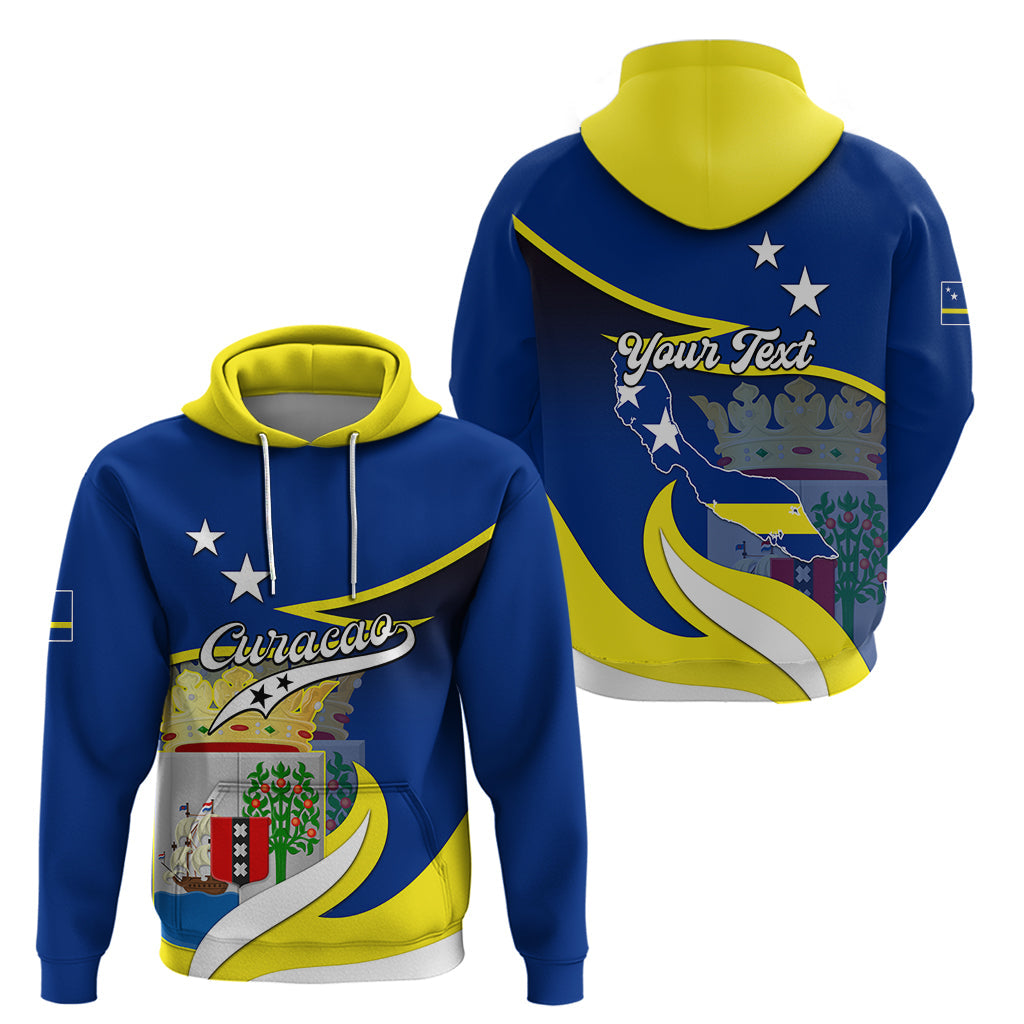 Custom Curacao Hoodie Coat Of Arms With Map Special Version LT01