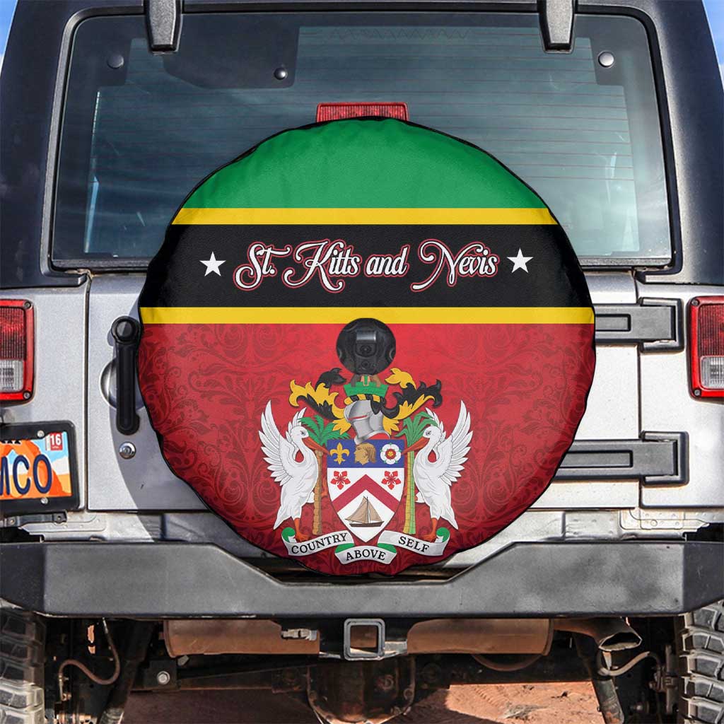 Saint Kitts and Nevis Royal Pattern Spare Tire Cover LT01