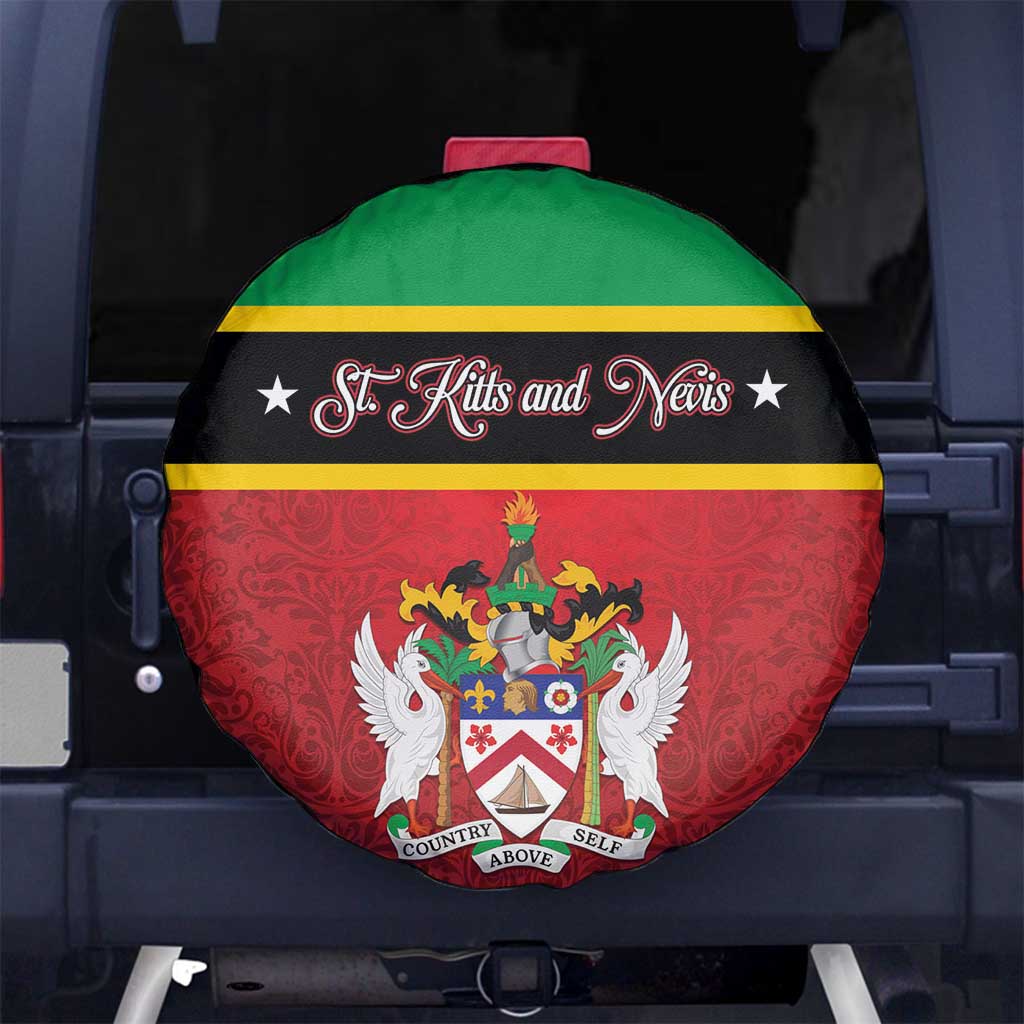 Saint Kitts and Nevis Royal Pattern Spare Tire Cover LT01