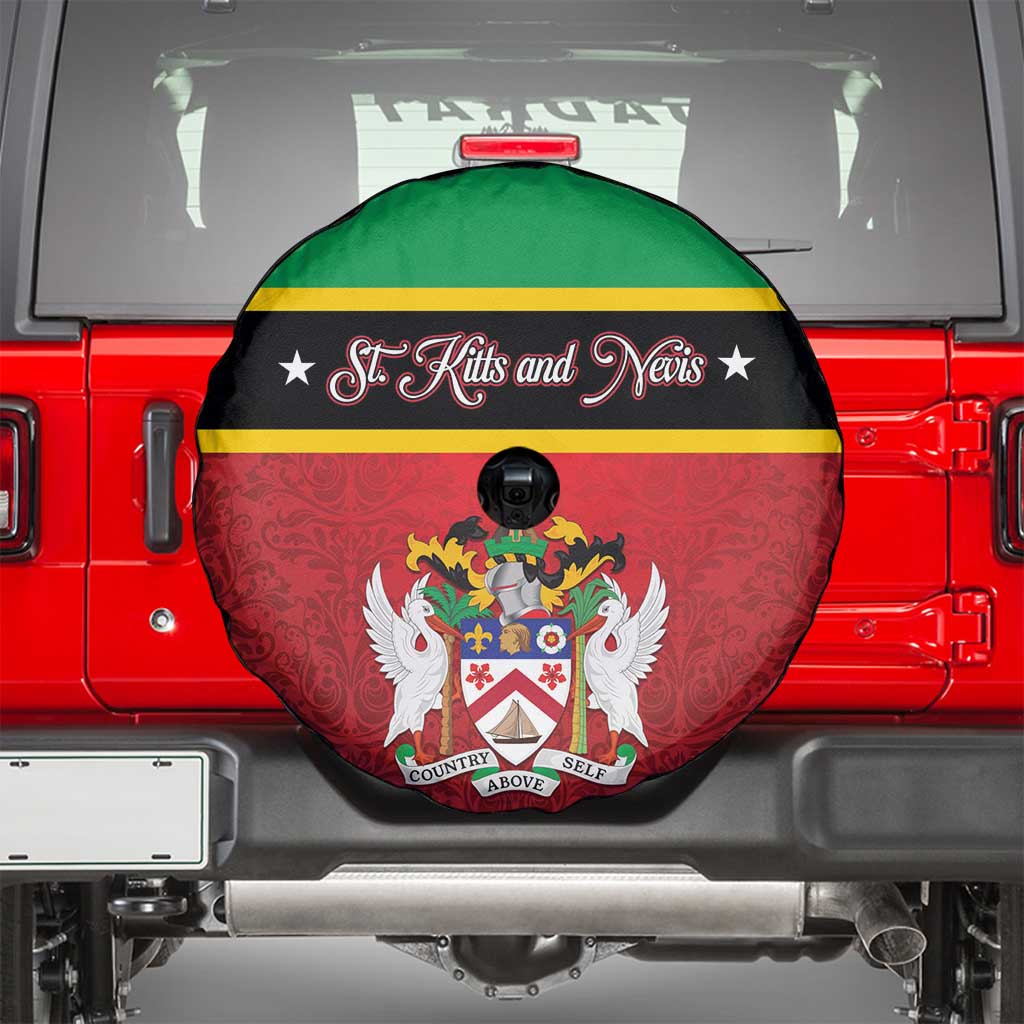 Saint Kitts and Nevis Royal Pattern Spare Tire Cover LT01