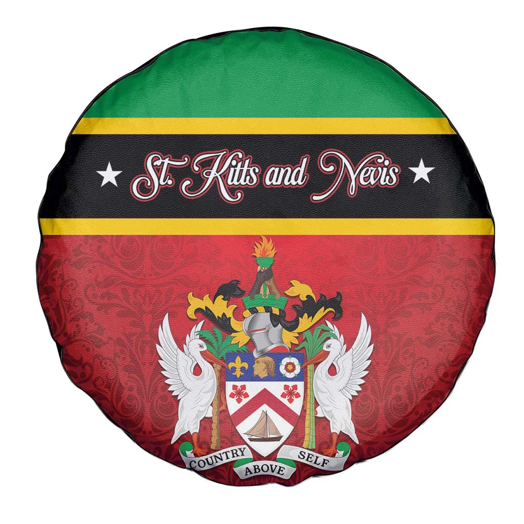 Saint Kitts and Nevis Royal Pattern Spare Tire Cover LT01