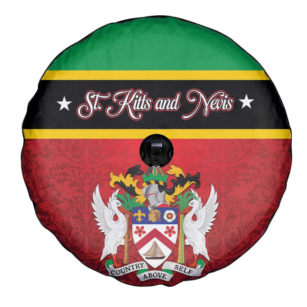 Saint Kitts and Nevis Royal Pattern Spare Tire Cover LT01
