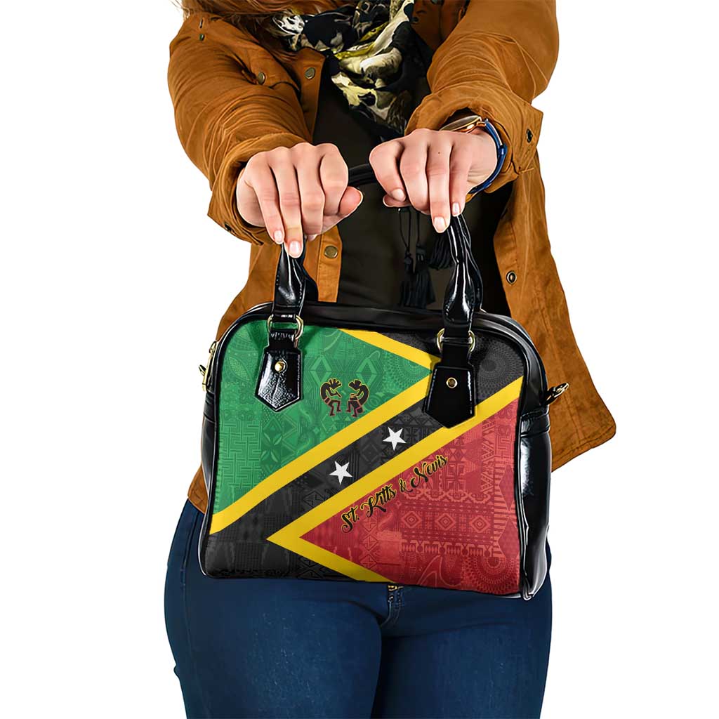 Saint Kitts and Nevis Culturama Shoulder Handbag African Pattern LT01