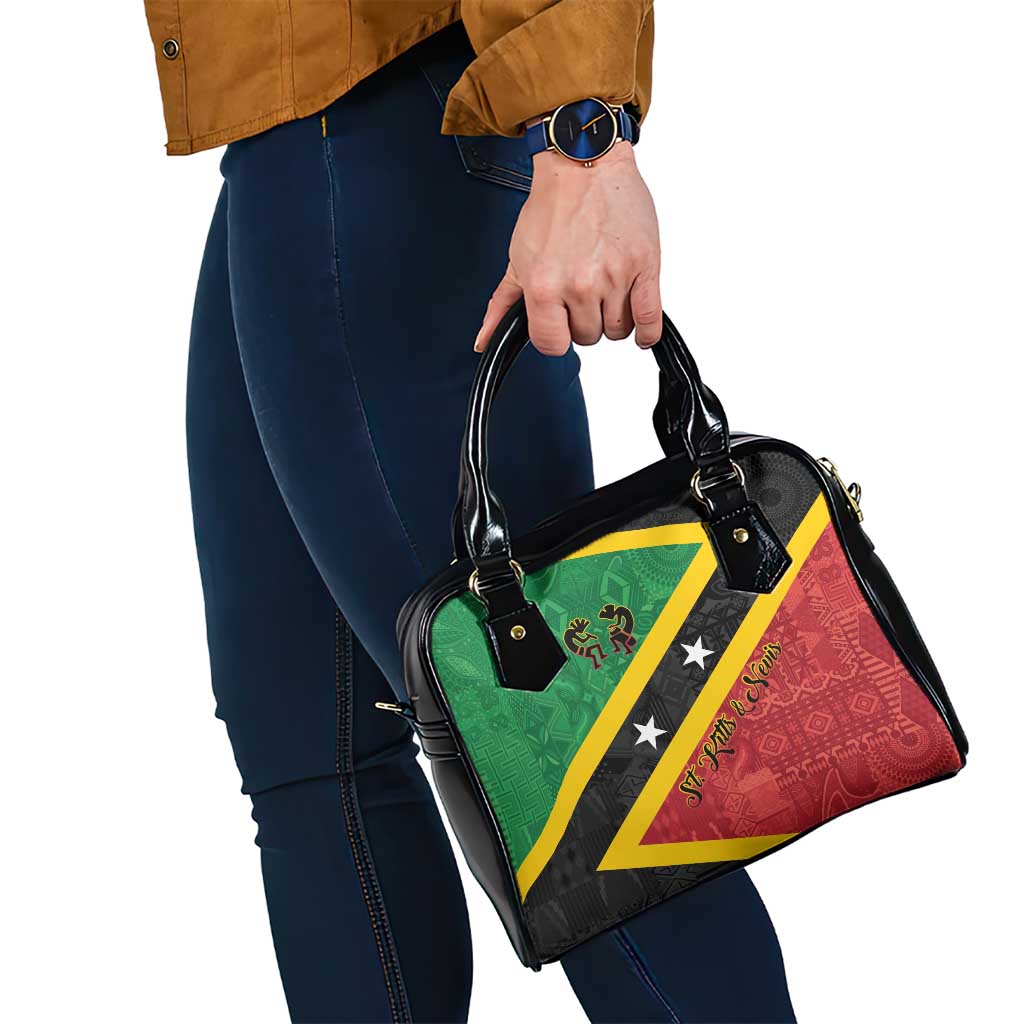 Saint Kitts and Nevis Culturama Shoulder Handbag African Pattern LT01