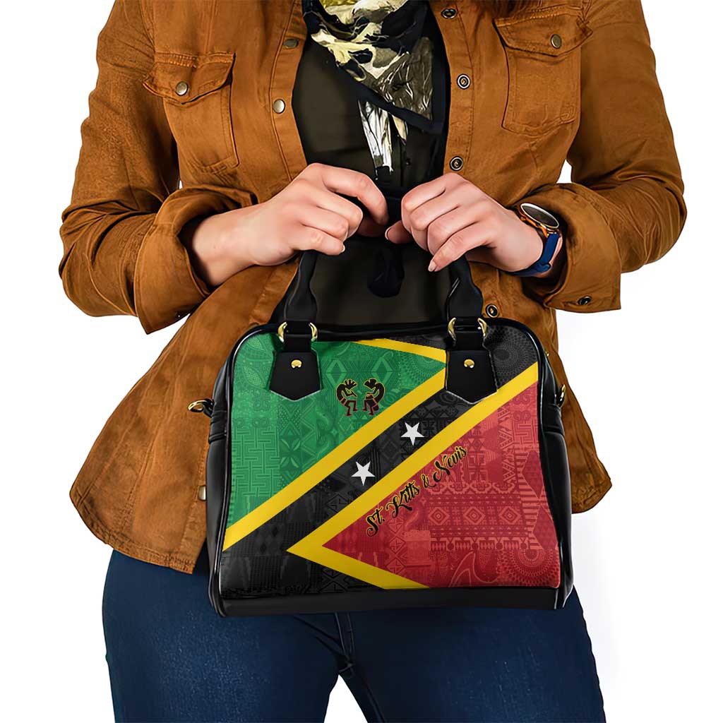 Saint Kitts and Nevis Culturama Shoulder Handbag African Pattern LT01