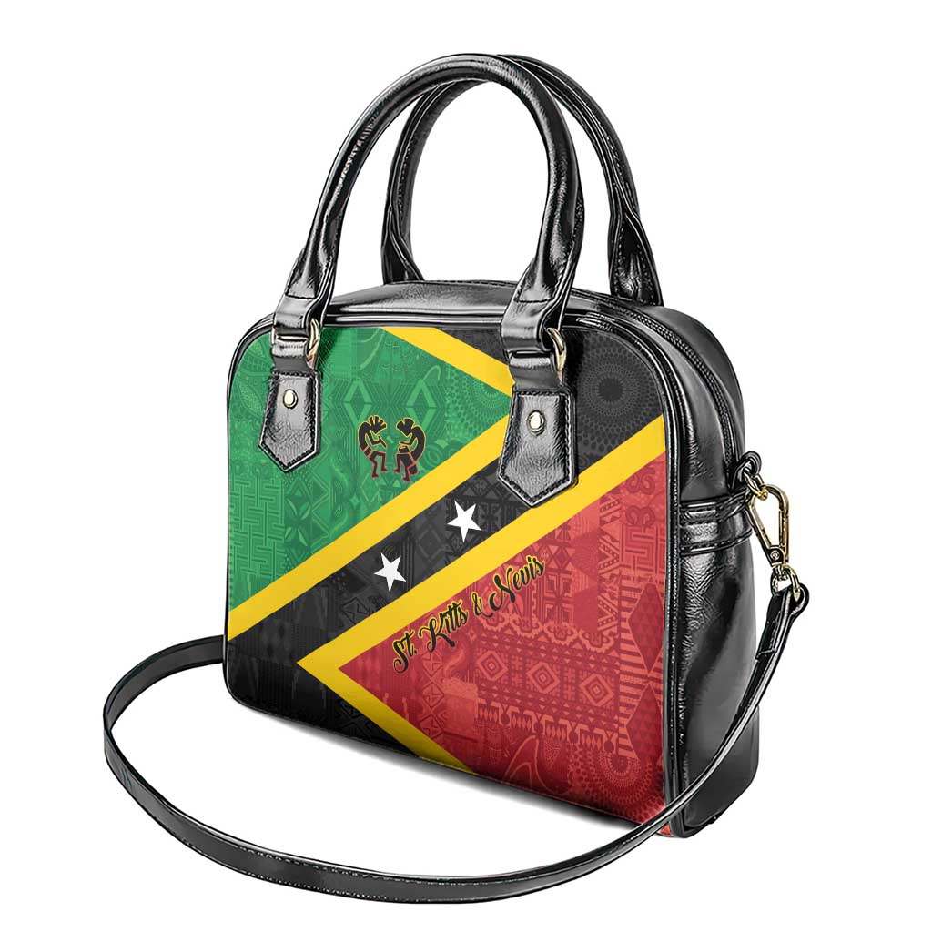 Saint Kitts and Nevis Culturama Shoulder Handbag African Pattern LT01